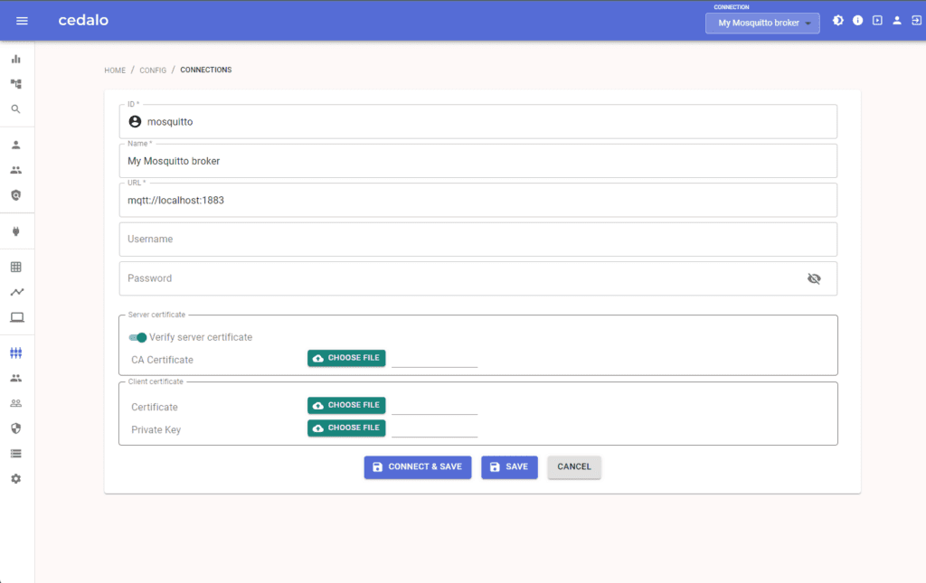 Custom certificates feature 2